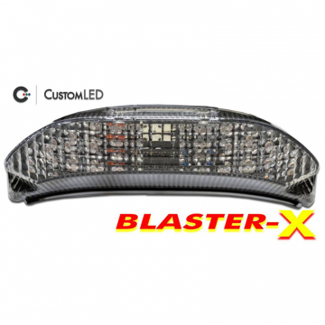 Custom LED Blaster-X LED Tail Light, Clear for Honda CBR600RR (2013-)