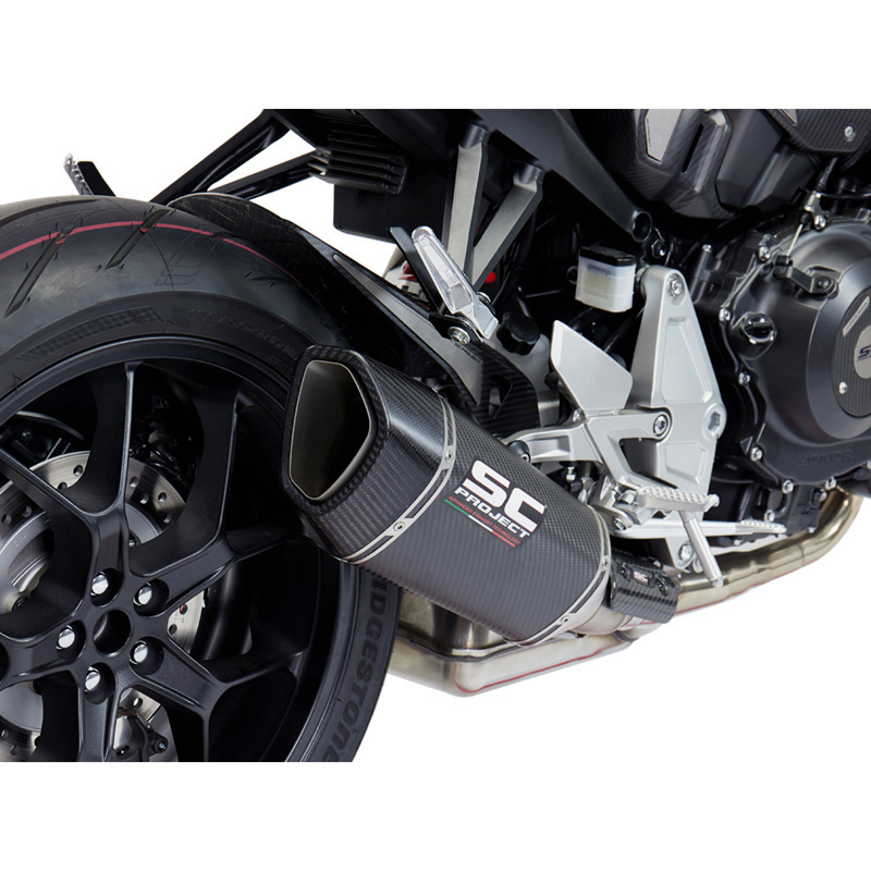SC-Project H27-90 SC1-R Slip-on Exhaust for Honda CB1000R (2018-)