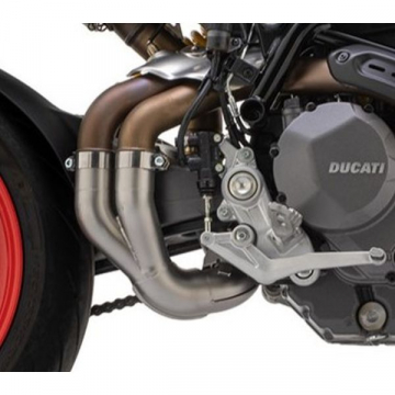 Arrow Stainless Steel Mid-Pipe De-Cat - Ducati Hypermotard 950 / 950 SP (2022)