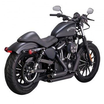 Vance & Hines 47329 Shortshots Staggered Exhaust System for Harley Sportster '14-'22