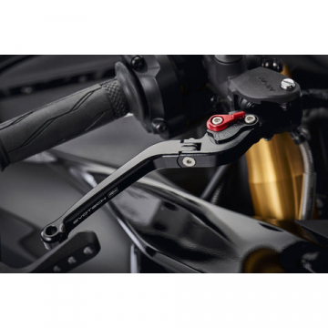 Evotech PRN002396-003908 Folding Clutch and Brake Lever Set for Yamaha YZF-R1 '15-