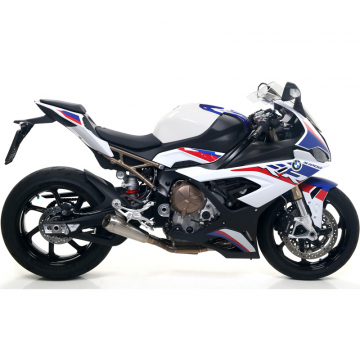 Arrow 71205CP Competition Low Full Exhaust, Titanium for BMW S1000RR (2019-)