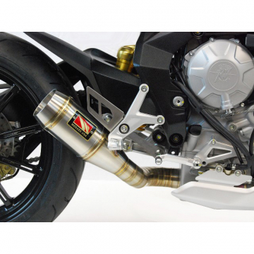 Competition Werkes WMV800A GP Slip-on Exhaust for MV Agusta Brutale Dragster 800