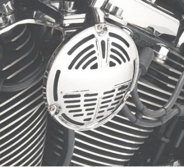 Drag Specialties Antique Replica Motorcycle Horn 12V
