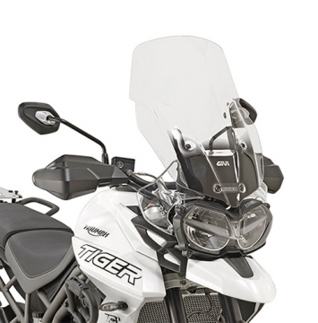 Givi D6413ST Windshield, Clear for Triumph Tiger 800 XC / XR (2018-)