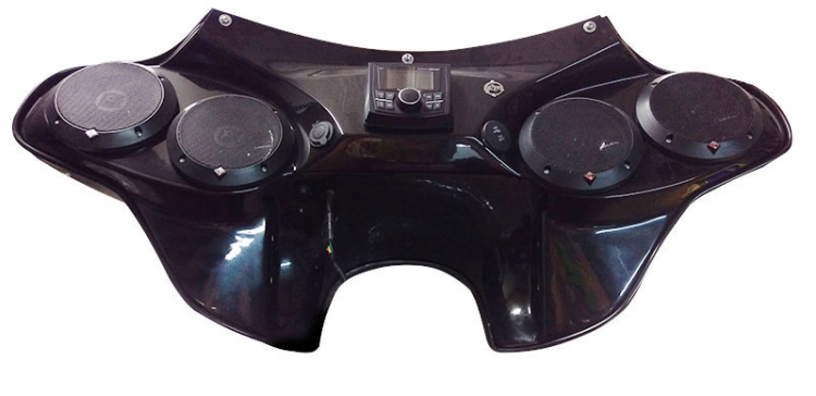 Reckless Motorcycles Joker Batwing Fairing With Quad Speakers Accessories International accessories international