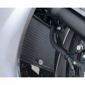 R&G RAD0147BK Radiator Guard Black for Honda CBR500R '13- & CB500F '19-