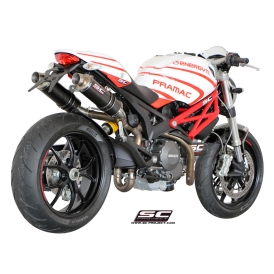 Sc Project D04 13c Gp Exhaust For Ducati Monster 696 796 1100 And 1100 S Accessories International