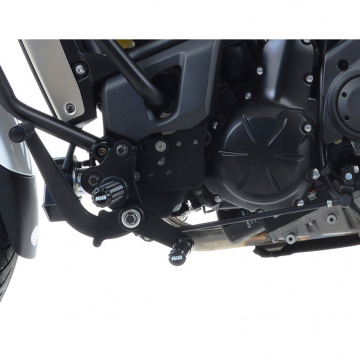 R&G AFC0001BK Adjustable Foot Control Mounting Plates for Kawasaki Vulcan S (2015-2016)