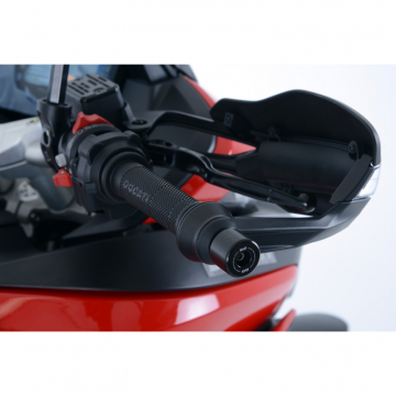 R&G BE0111BK Bar End Sliders for Ducati Multistrada/Hypermotard 950 (2017-)