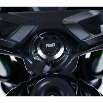 R&G YTI0008BK Top Yoke Plug for Kawasaki Ninja 650 (2017-current)