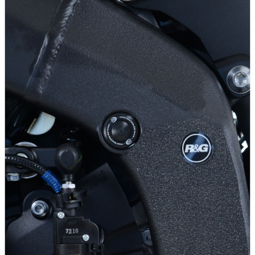 R&G FI0134BK Upper-Left Frame Plug for Yamaha YZF-R6 '17-'20