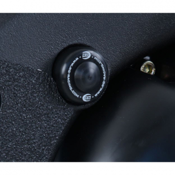 R&G FI0135BK Upper-Right Frame Plug for Yamaha YZF-R6 '17-'20