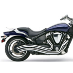 Cobra Speedster Swept Exhaust Chrome 2222