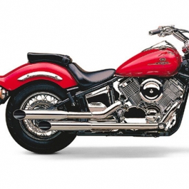 v star 1100 slip on exhaust