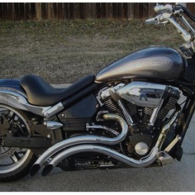 road star warrior exhaust