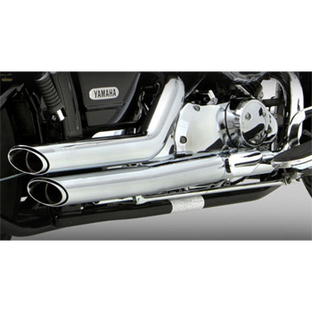 VANCE & HINES Shortshots Staggered Complete Exhaust V-Star 650 06-up