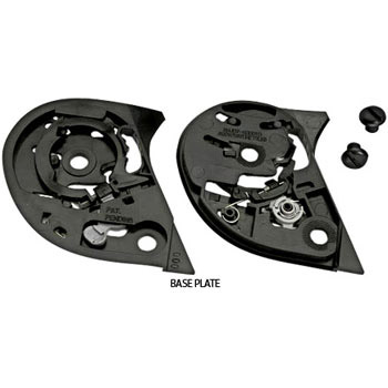 HJC HJ-17 Replacement Base Plate Kit IS-33 IS-MAX CL-MAX II SY-MAX III