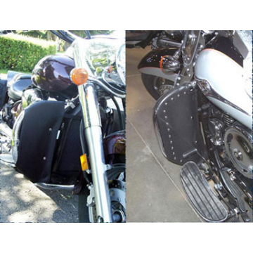 Sage Brush Engine Guard Chaps for V-Star 650 with Highway Hawk Bar