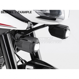Sw Motech 1100460300b Hawk Led Fog Light Set Black For Triumph
