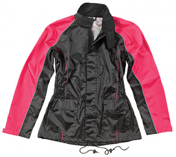 Joe Rocket RS-2 Two-Piece Rain Suit Ladies Black/Pink