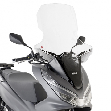 view Givi 1163DT Specific Windshield, Clear for Honda PCX150 (2019-2020)