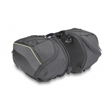 Givi EA127 Waterproof Expandable Saddle Bags 30 Liter, Black