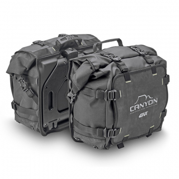 Givi GRT720 Gravel-T Canyon Waterproof Sidebags, 25 Liter