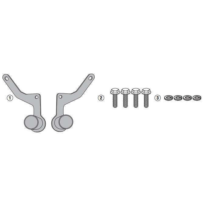Montagekit Für Scheinwerfer S310, S320, S321, S322 Für Moto