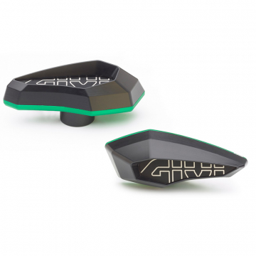 view Givi SLD01GR Frame Sliders, Green for Honda CB1000R (2018-2021)