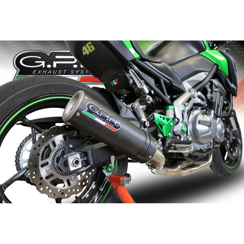 GPR CO.K.176.RACE.M3.CA M3 Carbon Racing Exhaust for Kawasaki Z900