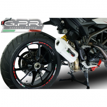 view GPR E4.D.127.ALBE4 Albus Evo4 Slip-on Exhaust for Ducati Hyperstrada 939 (2016-2018)