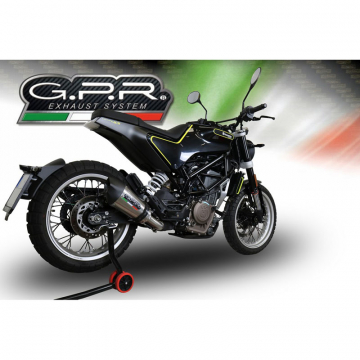 view GPR E4.HU.51.GPAN.TO GP Evo4 Titanium Slip-on Exhaust for Husqvarna Vitpilen 701 '18-'20