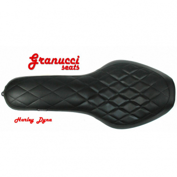 Granucci 920RB RB-Diamond Long Seat for Harley-Davidson Dyna (2006-2017)