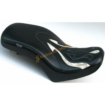 Granucci 180FAPI Fantasy Python Long Seat for Yamaha Virago 700 / 750 / 1000 / 1100