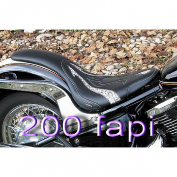 Granucci 200FAPI Fantasy Python Long Seat for Kawasaki Vulcan VN800