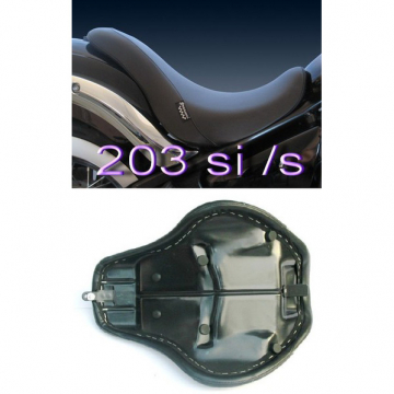 Granucci 203SIS Solo Drivers Seat for Kawasaki Vulcan VN900