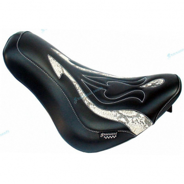 view Granucci 230SIFAPIS Fantasy Python Solo Drivers Seat for Honda Shadow Spirit 750 Chain Drive