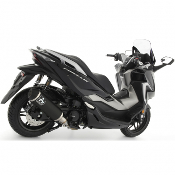 view Arrow 53538AKN Urban Slip-on Exhaust, Aluminum Dark for Honda Forza 350 (2021-)