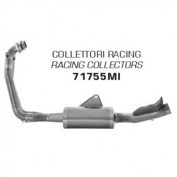 Arrow 71755MI Racing Stainless Steel Collector for Aprilia RS660 (2020-)