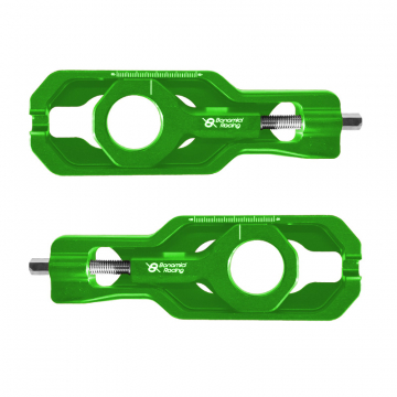 view Bonamici CHAD2-GREEN Chain Adjusters for Kawasaki ZX-10R (2016-)