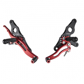 view Bonamici DH02 Normal & GP Shift Rearsets for Ducati Hypermotard (2007-2012)