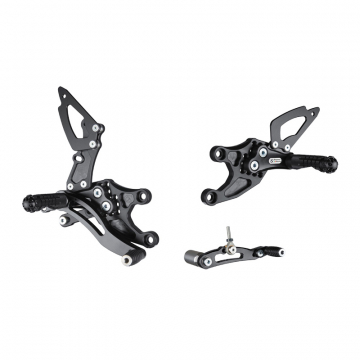 view Bonamici H008 Normal Shift Rearsets for Honda CBR1000RR (2008-2016)