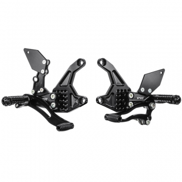 view Bonamici K017 Normal & GP Shift Rearsets for Kawasaki Z900 (2017-)