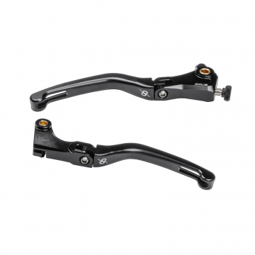 view Bonamici KL02-BLACK Folding Levers, Black for BMW S1000RR (2009-2014)
