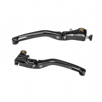 view Bonamici KL21-BLACK Folding Levers, Black for Kawasaki ZX-10R (2016-)