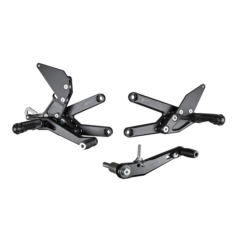 Bonamici TH03R GP Shift Rearsets W/ Quickshifter for Triumph Daytona