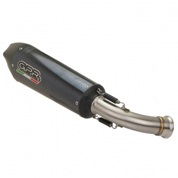 view GPR E5.BM.95.GPAN.PO GP Evo4 Poppy Slip-on Exhaust for BMW F750GS (2021-)