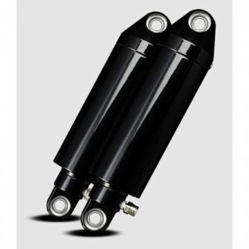 view Platinum 1702-FLH Gloss Black Air Ride Bleed Feed Suspension Kit for Harley Touring