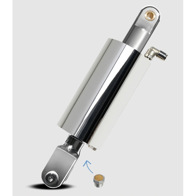 Platinum 1713-SYSS Polished Air Ride Simple Suspension Kit for Yamaha